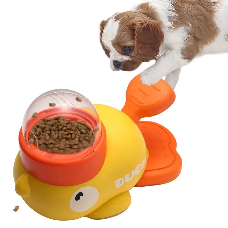 Interactive Pet Treat Dispenser Puzzle Feeder for Cats and Dogs