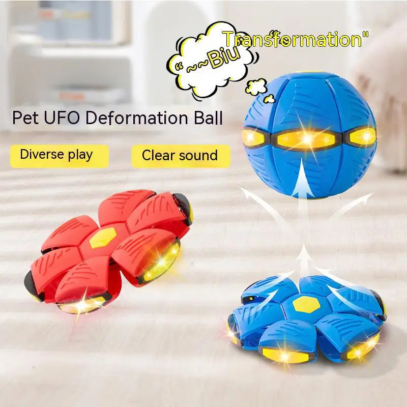 LED Flying UFO Disc Ball Outdoor Catch and Throw Toy