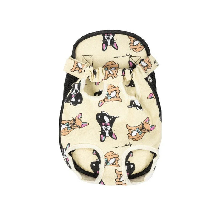 Upgraded Adjustable Cat & Dog Carrier Backpack – Portable Pet Travel Bag for Outdoor Hiking, Camping & Chest Carry