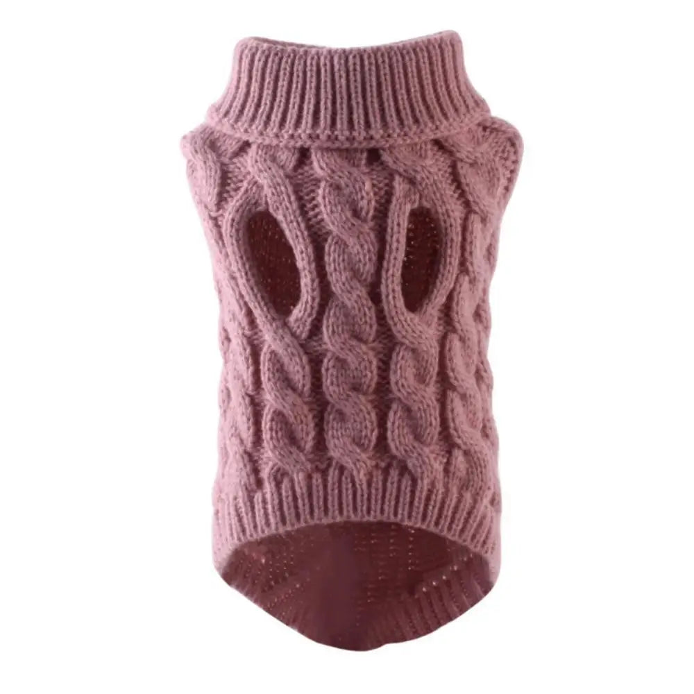 Autumn Winter Solid Fried Dough Twists Knitting Warm Comfort Clothing