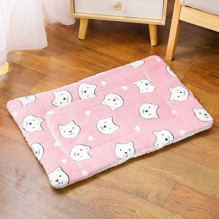 Warm & Thick Pet Sleeping Mat – Cozy Dog Sofa Pad & Soft Cat Bed for Autumn/Winter