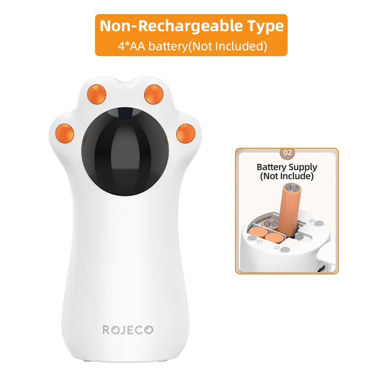 ROJECO Automatic Cat Laser Toy for Indoor Cats