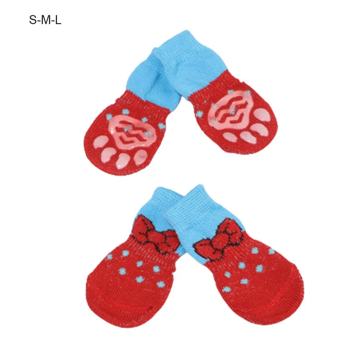 4pcs/Set Pet Dog Puppy Cat Shoes