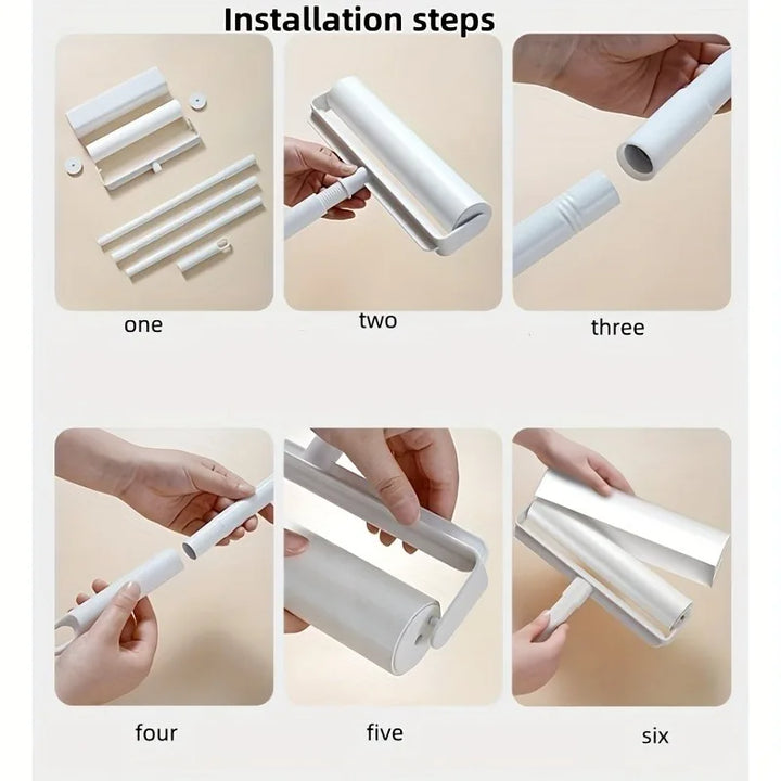 19cm Pet Hair Lint Roller Set with 3 Refill Rolls