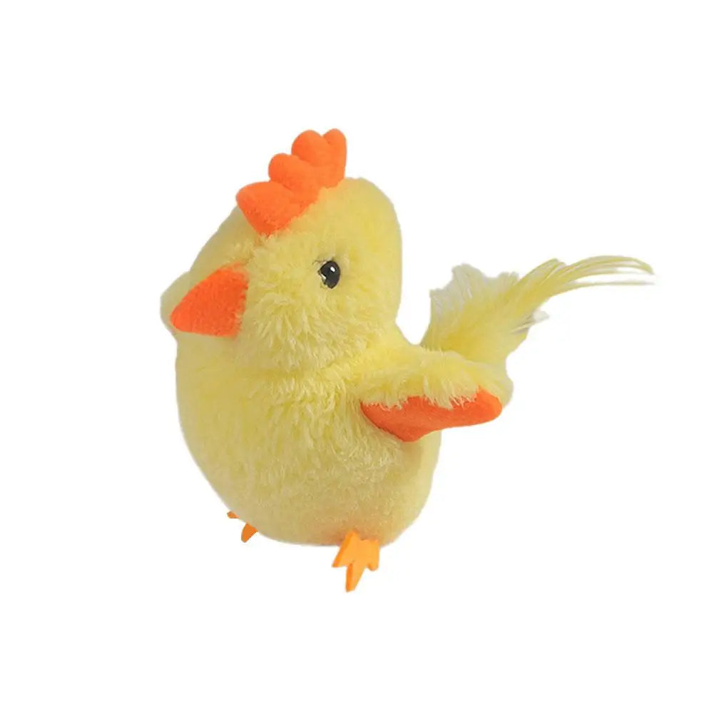 Interactive Flapping Bird Cat Toy with Chirping Sound Sparrow