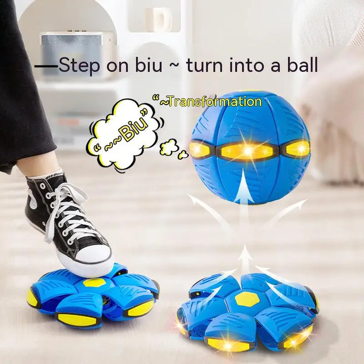 LED Flying UFO Disc Ball Outdoor Catch and Throw Toy