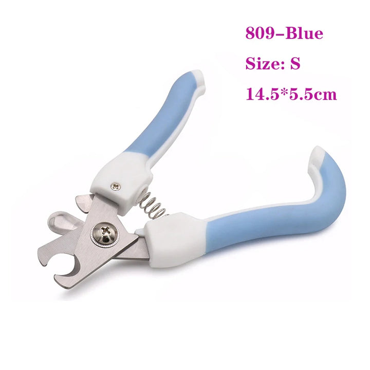 Professional Pet Nail Clipper – Stainless Steel Dog & Cat Trimmer for Easy Grooming