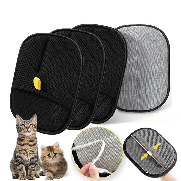 Reusable Pet Hair Removal Gloves for Furniture and Carpets