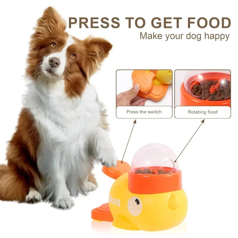 Interactive Pet Treat Dispenser Puzzle Feeder for Cats and Dogs