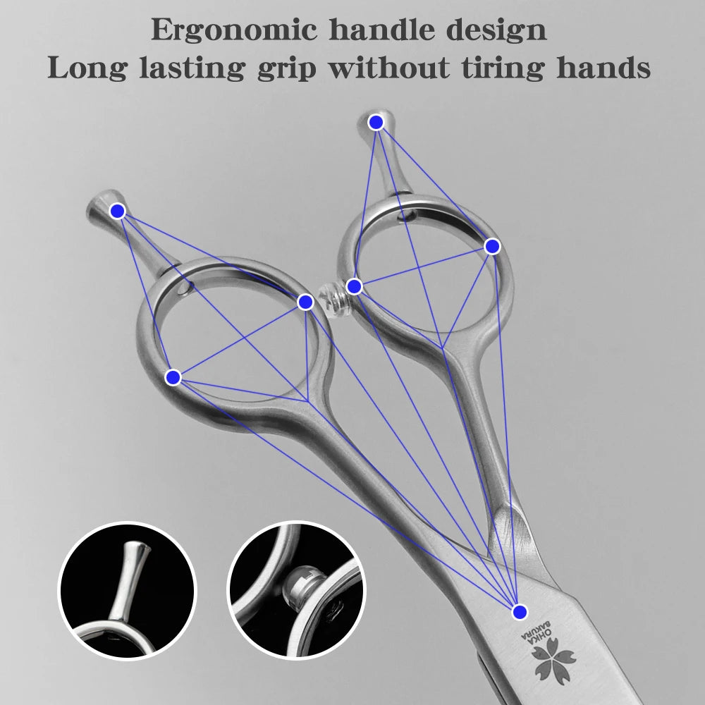 7.25 Inch VG10 Steel Professional Pet Grooming Scissors