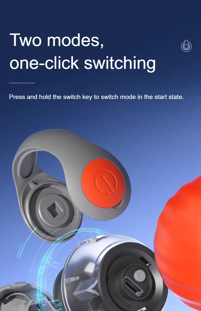 USB Rechargeable Automatic Rolling Ball Cat Toy with Tail