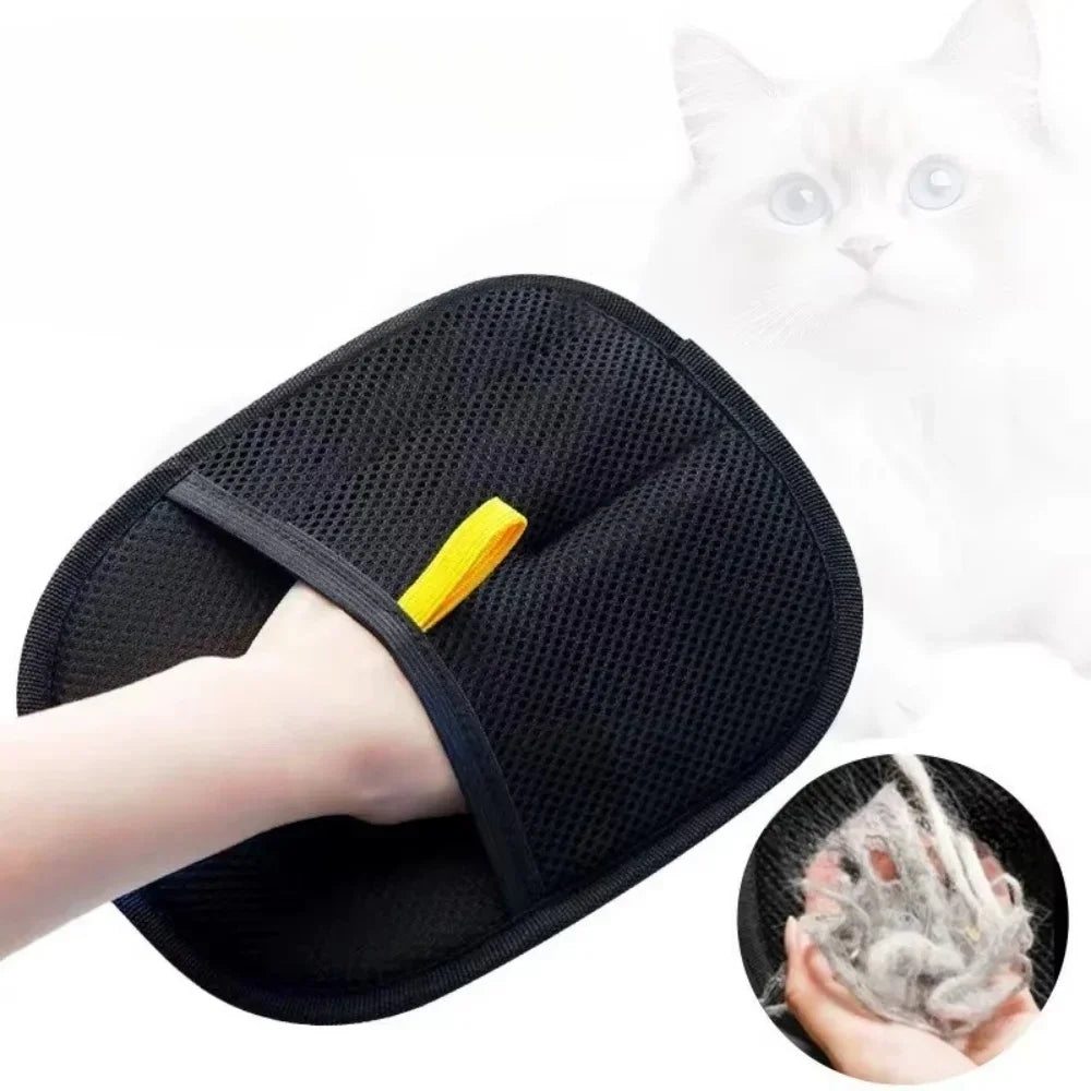 Reusable Pet Hair Removal Gloves for Furniture and Carpets
