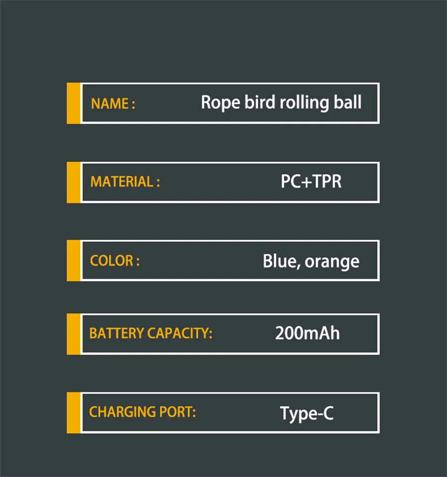 Smart Self-Rolling Electric Dog Ball with Sound Toy