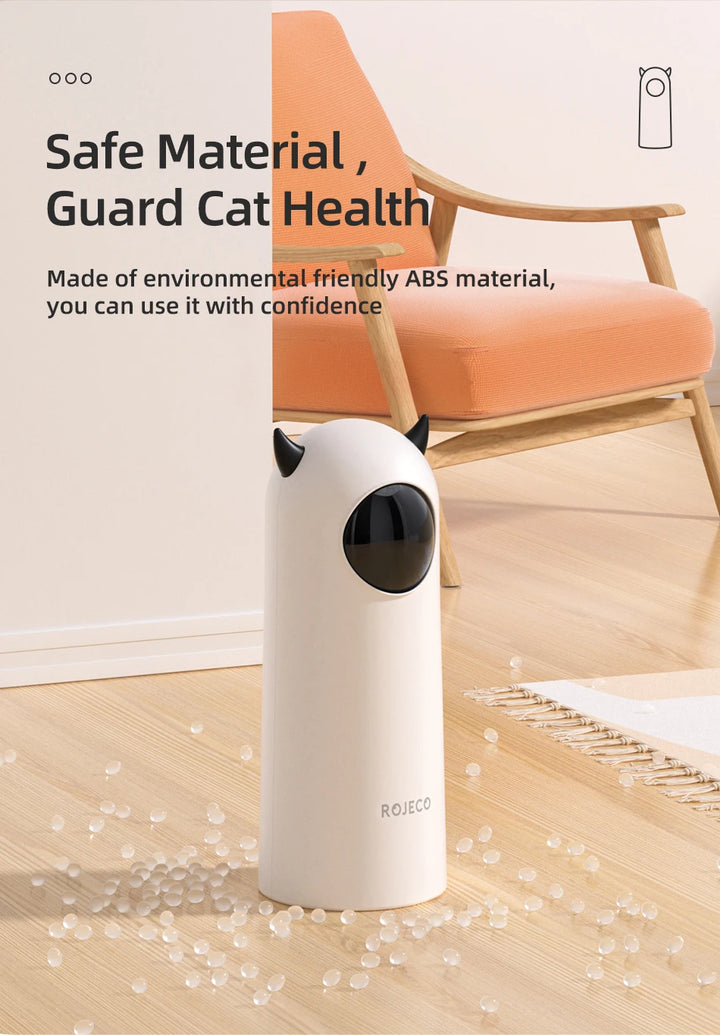 ROJECO Interactive Laser Cat Toy for Indoor Pet Play