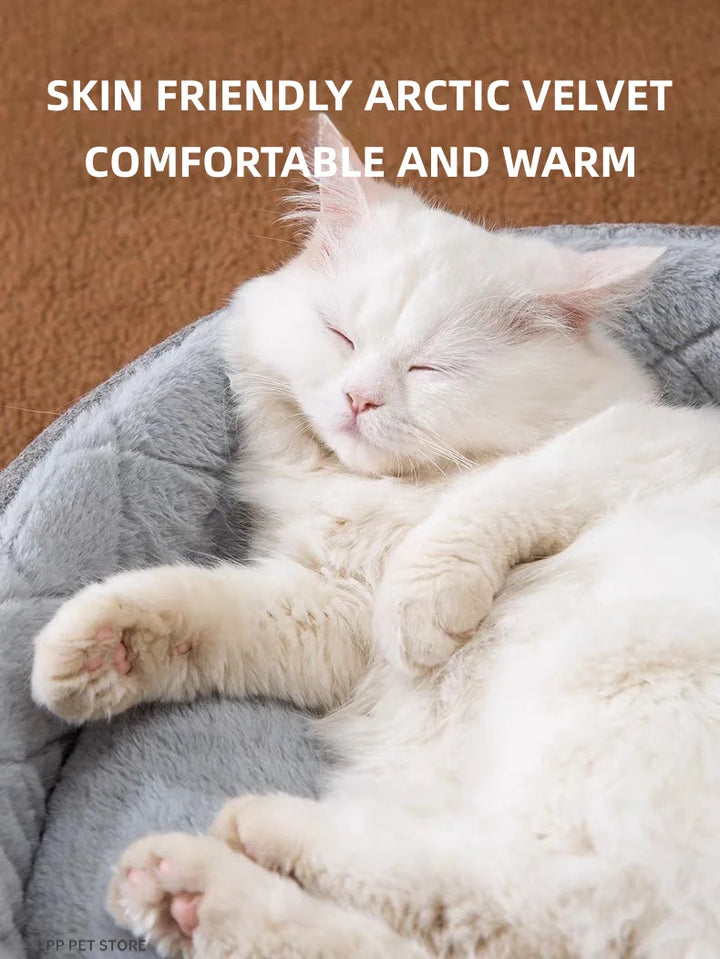 Cozy Pet Cave – Warm With Removable Cushion