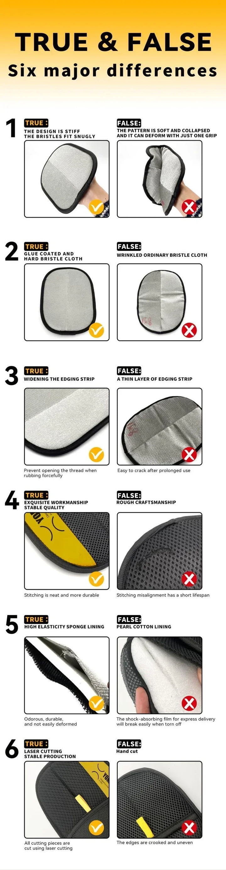 Portable Pet Hair Remover Gloves for Clothes and Furniture