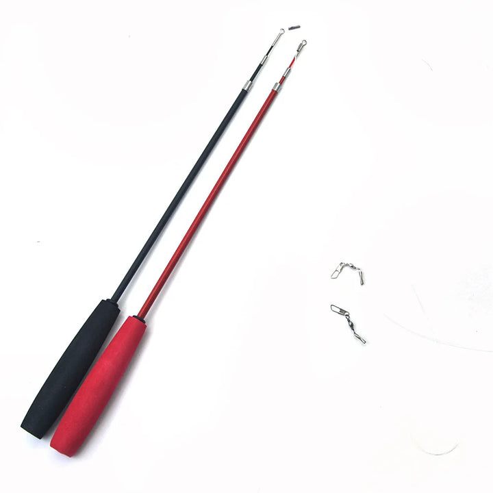 11-Piece Interactive Cat Feather Teaser Wand Toy Set