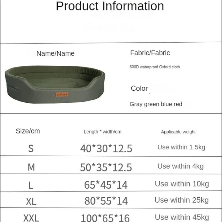 Elegant Cushion Bed For Pets