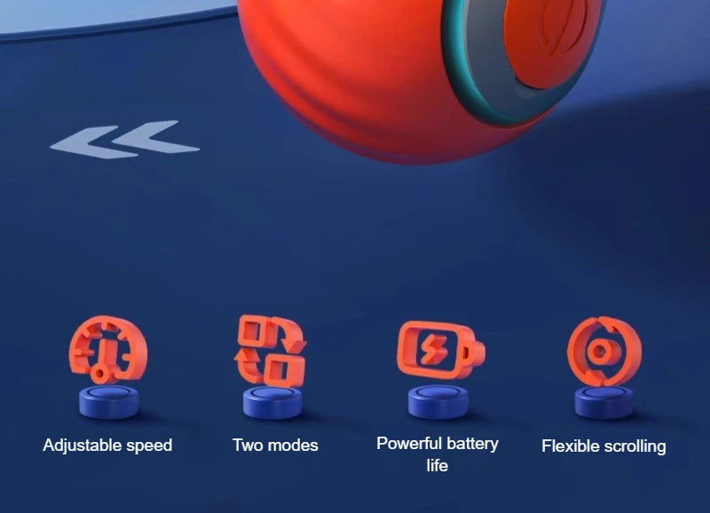 USB Rechargeable Automatic Rolling Ball Cat Toy with Tail