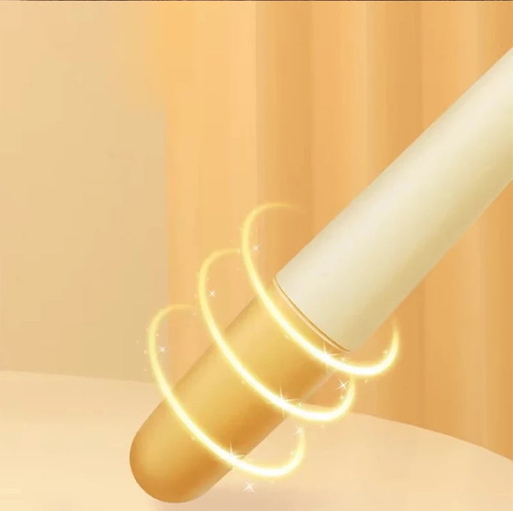 Yellow Self-Cleaning Slicker Brush for Dogs and Cats