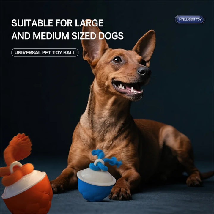 Smart Self-Rolling Electric Dog Ball with Sound Toy