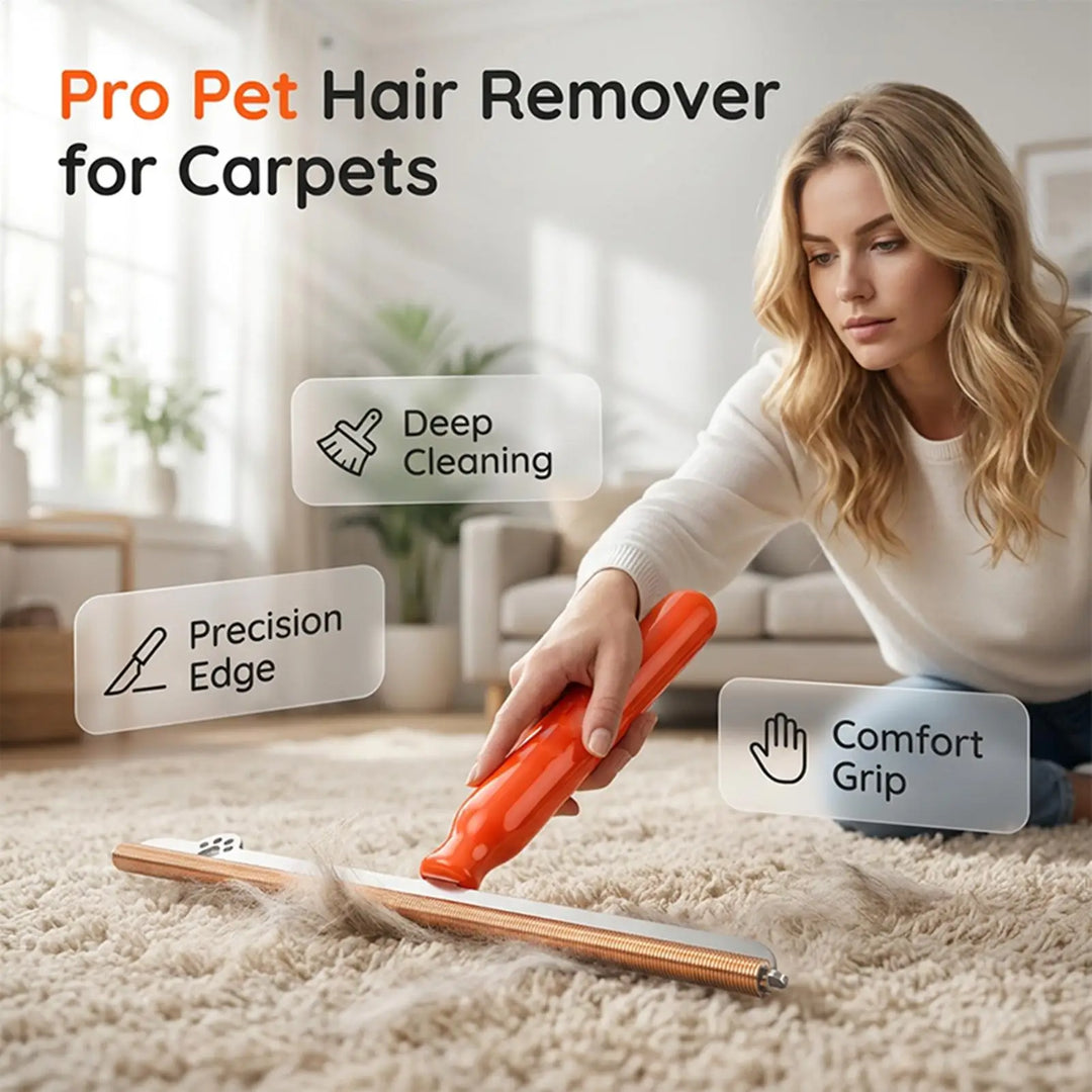 Reusable Pet Hair Remover Brush for Clothes and Furniture