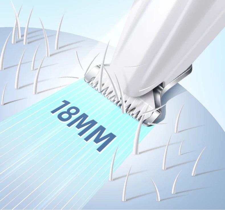 Rechargeable Dog Paw Trimmer with LED Light and Display