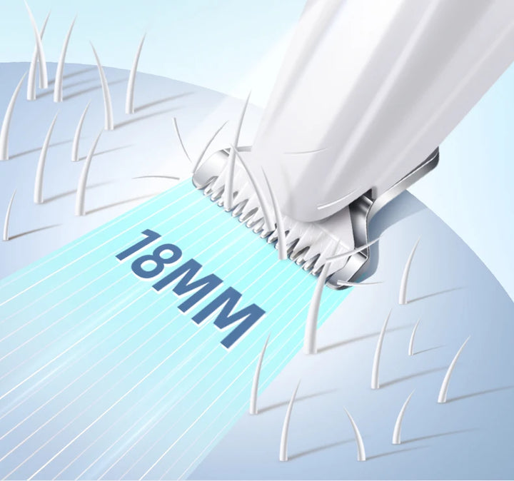 Rechargeable Dog Paw Trimmer with LED Light and Display