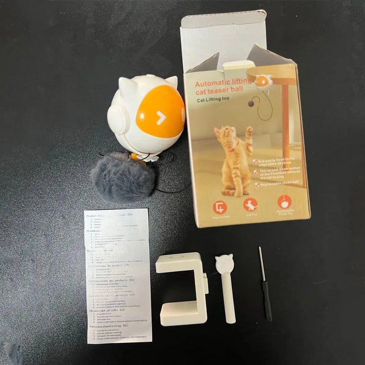 Automatic Lifting Cat Toy Ball Interactive Electric Pet Toy