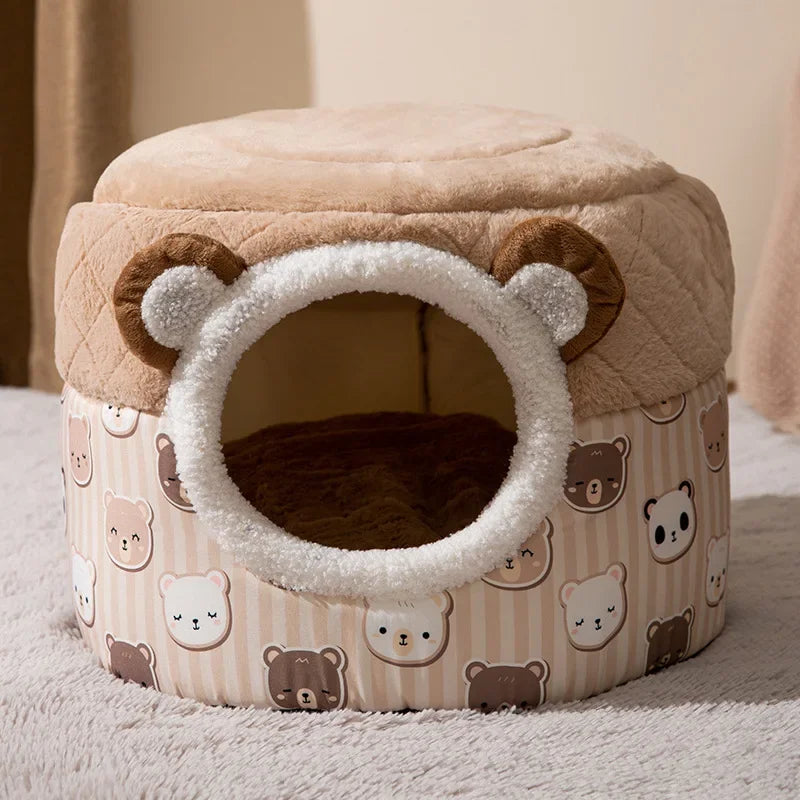 Cozy Pet Cave – Warm With Removable Cushion
