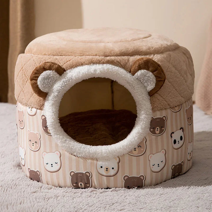 Cozy Pet Cave – Warm With Removable Cushion