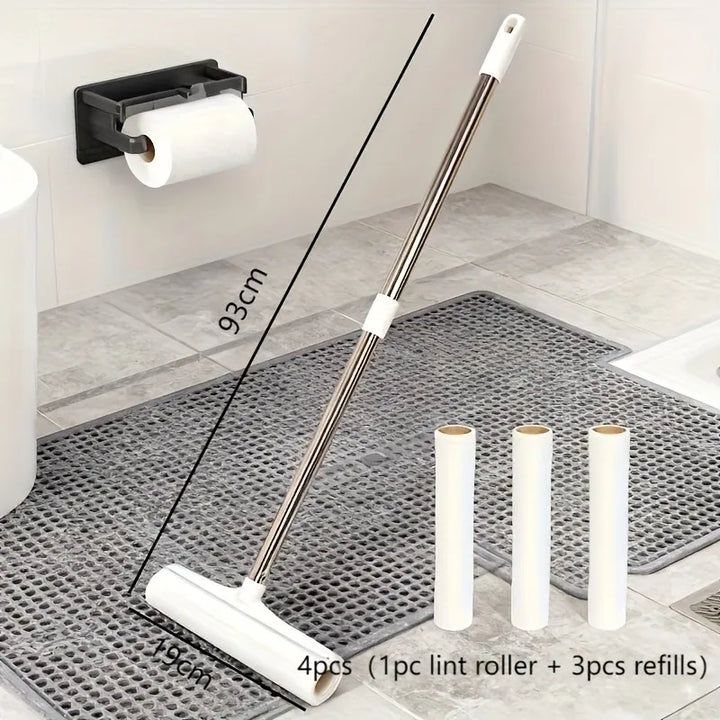 19cm Pet Hair Lint Roller Set with 3 Refill Rolls