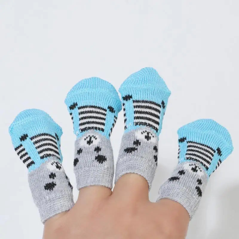 4pcs/Set Pet Dog Puppy Cat Shoes