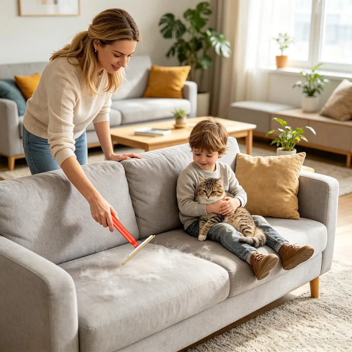 Reusable Pet Hair Remover Brush for Clothes and Furniture
