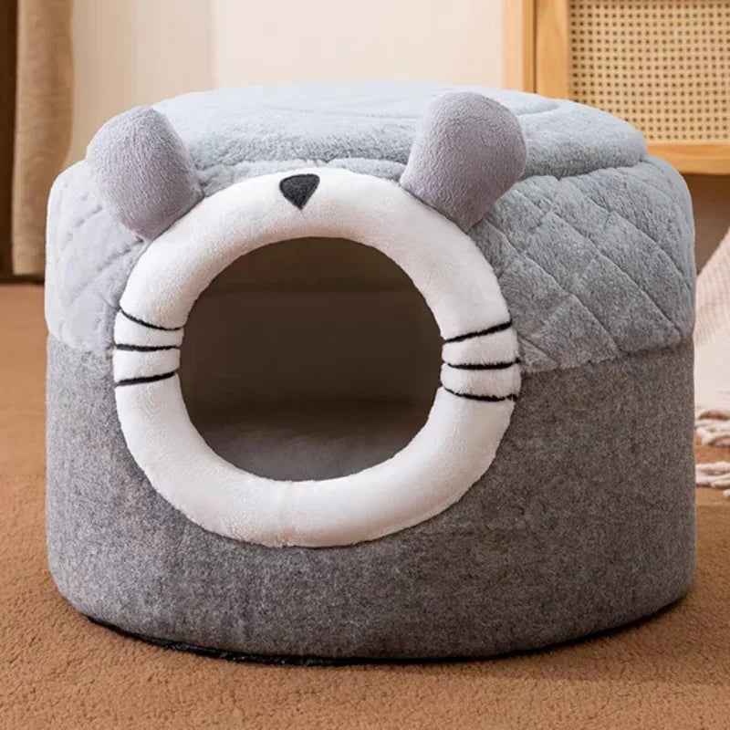 Cozy Pet Cave – Warm With Removable Cushion