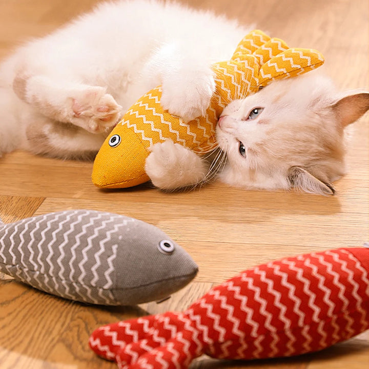Catnip Fish Toy – Fun & Durable