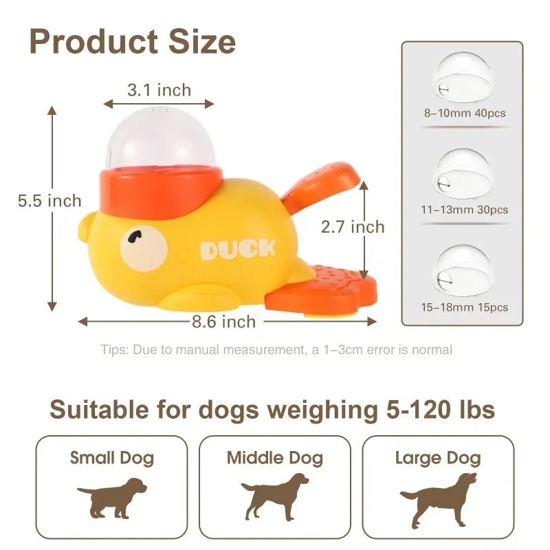 Interactive Pet Treat Dispenser Puzzle Feeder for Cats and Dogs