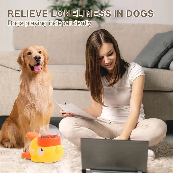 Interactive Pet Treat Dispenser Puzzle Feeder for Cats and Dogs