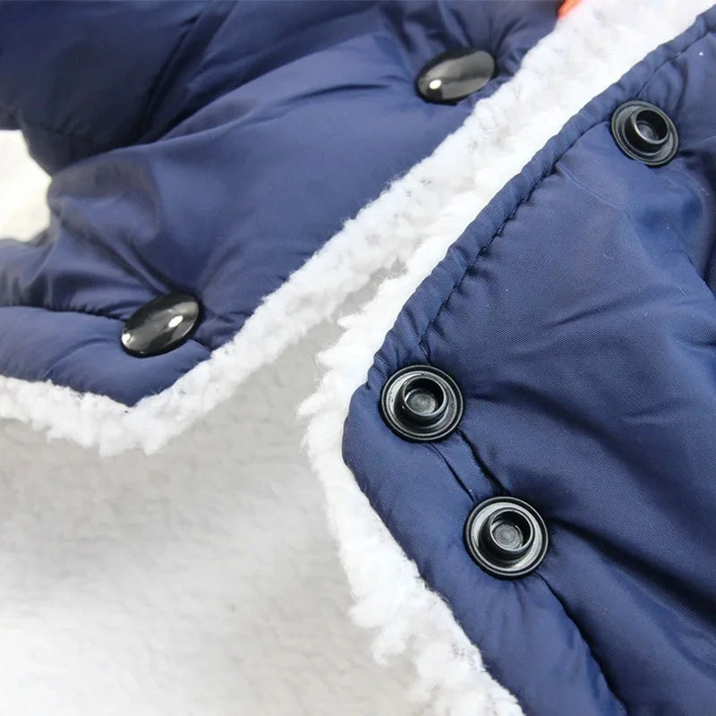 Pet Dog Clothes Winter Warm Waterproof Jacket For Small Dogs