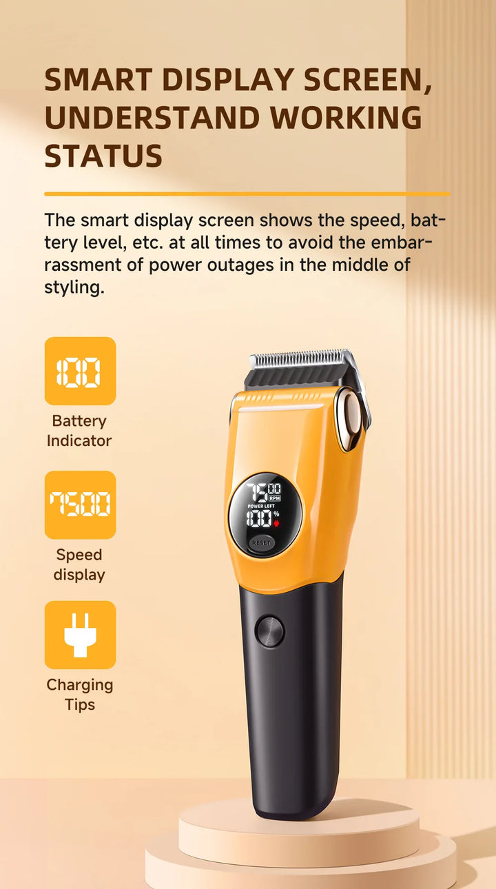 Rechargeable Dog and Cat Hair Clipper with Wide Voltage