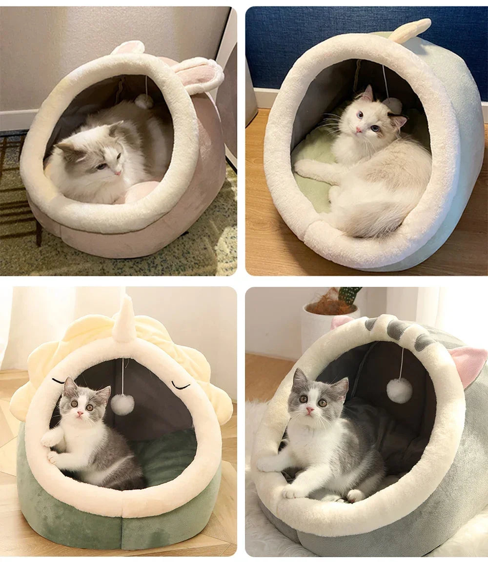 Pet Sleeping Bed Four Seasons Universal Dog Cat Nest Kittens Cave