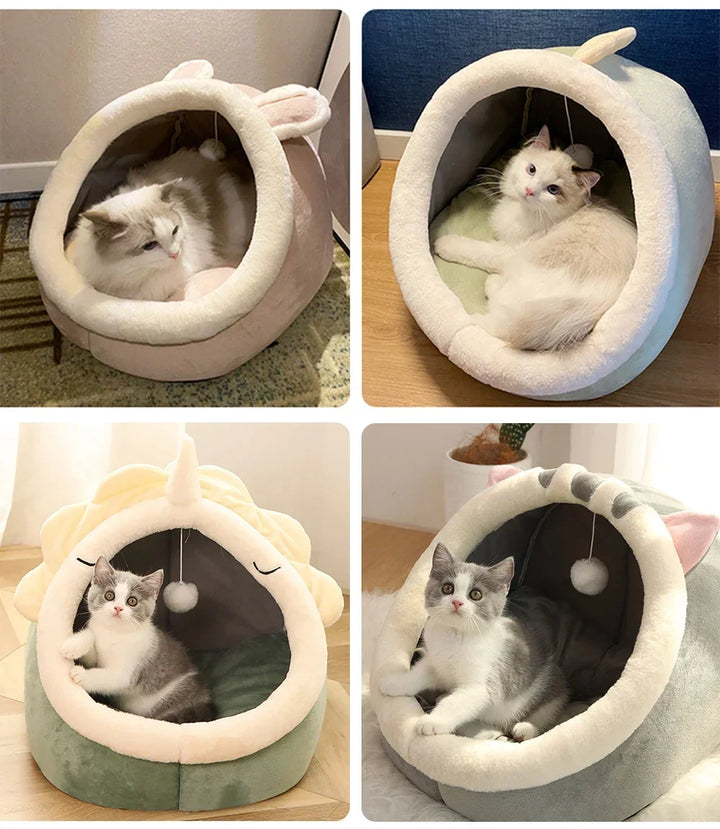 Pet Sleeping Bed Four Seasons Universal Dog Cat Nest Kittens Cave