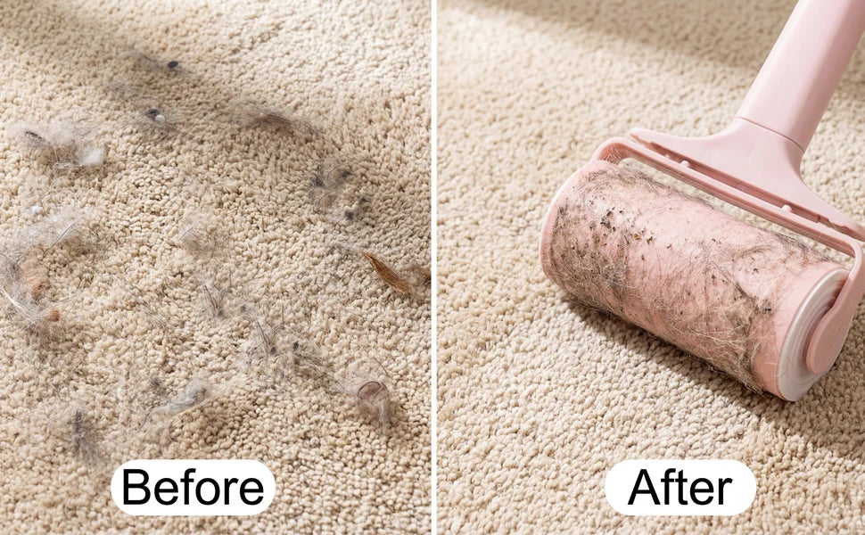 Reusable Washable Lint Roller 2 Pack for Pet Hair