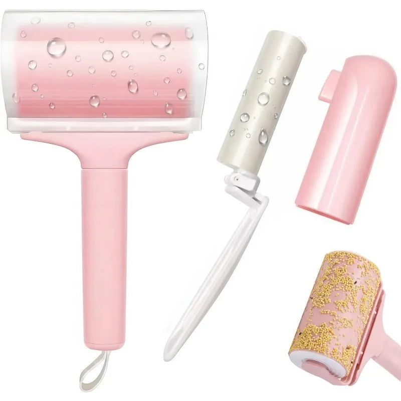 Reusable Washable Lint Roller 2 Pack for Pet Hair