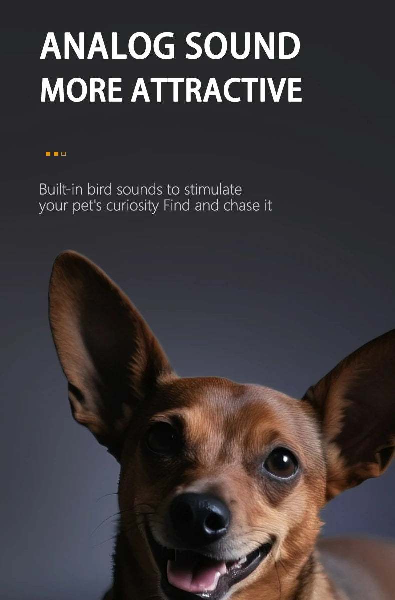 Smart Self-Rolling Electric Dog Ball with Sound Toy