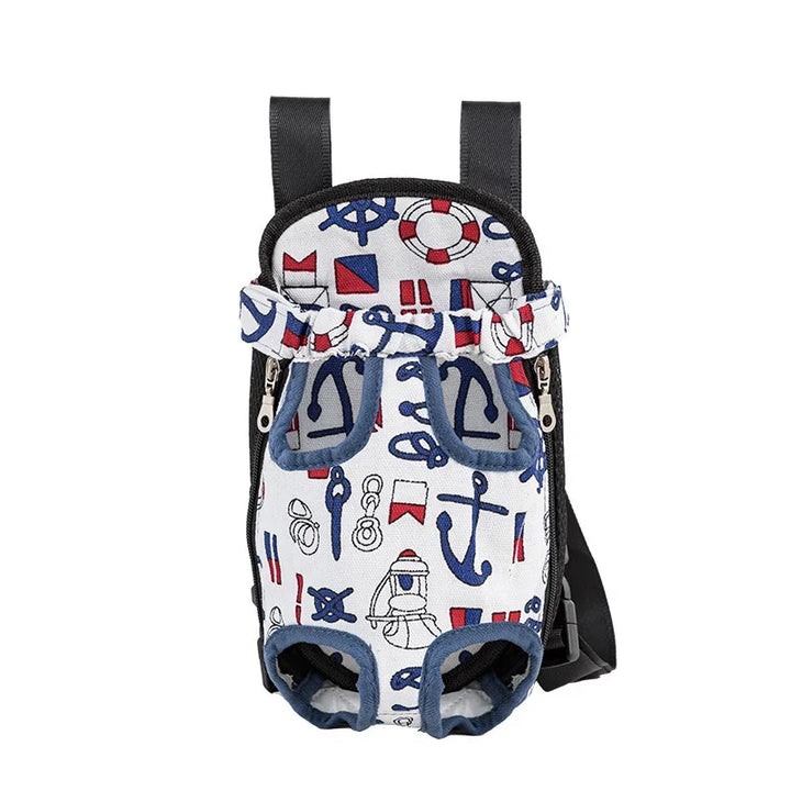 Upgraded Adjustable Cat & Dog Carrier Backpack – Portable Pet Travel Bag for Outdoor Hiking, Camping & Chest Carry