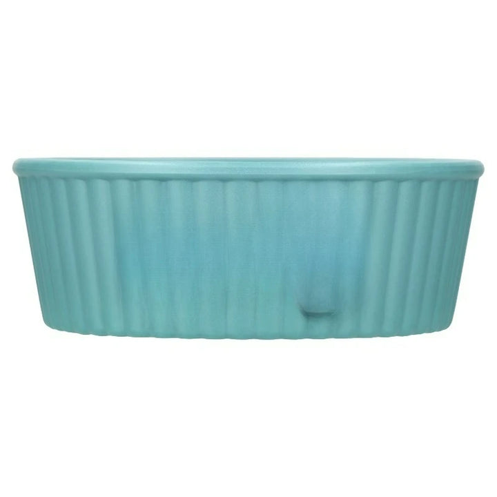 Small Teal Pet Bowl 2.2 Cup Plastic Food and Water Dish