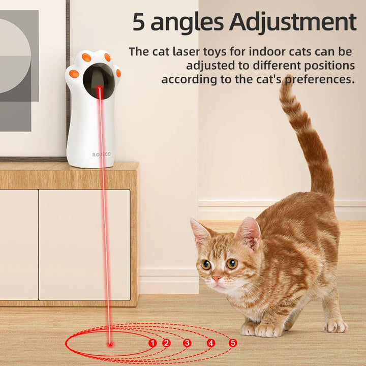 ROJECO Automatic Cat Laser Toy for Indoor Cats