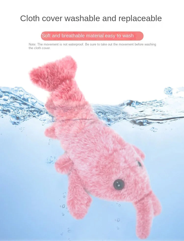 Automatic Jumping Lobster Cat Toy – USB Rechargeable