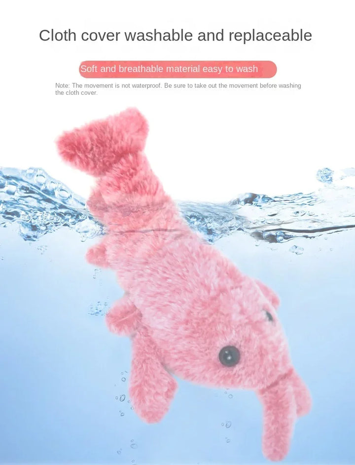 Automatic Jumping Lobster Cat Toy – USB Rechargeable